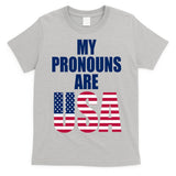 My Pronouns Are USA Patriotic T-Shirt
