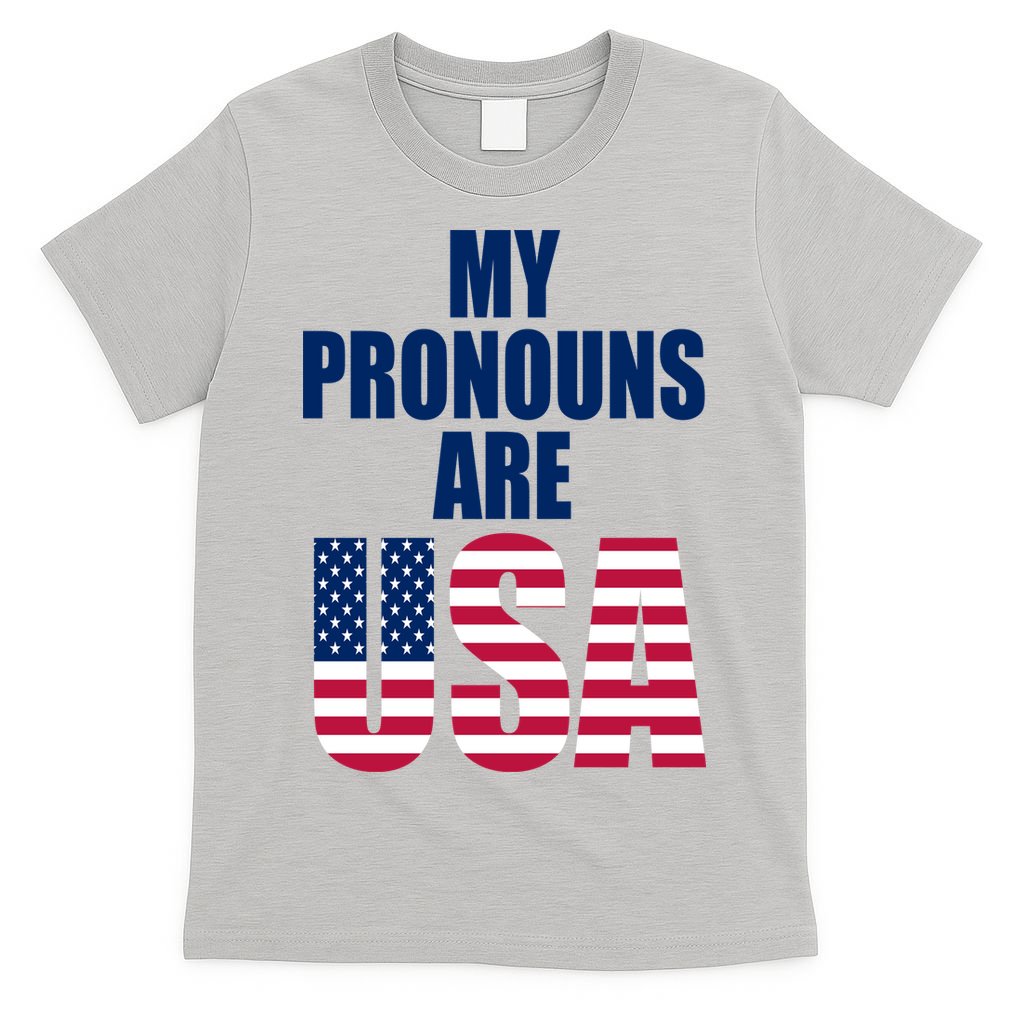 My Pronouns Are USA Patriotic T-Shirt