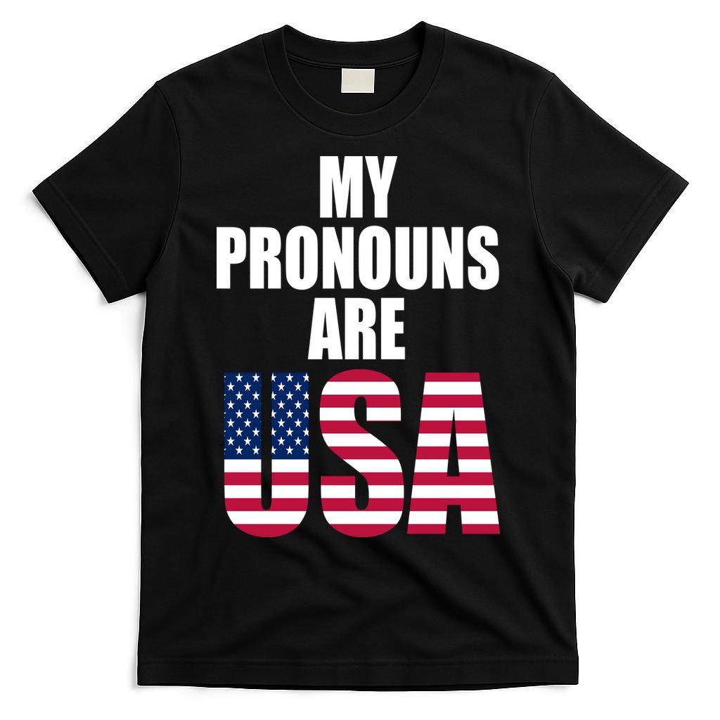 My Pronouns Are USA Patriotic T-Shirt