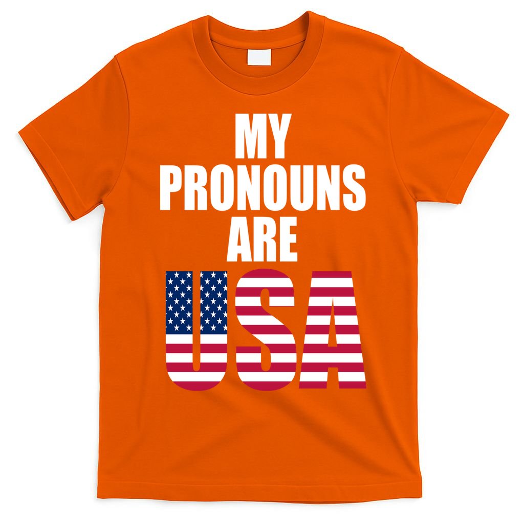 My Pronouns Are USA Patriotic T-Shirt