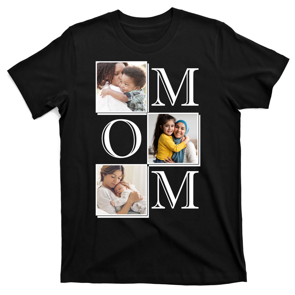 Mom Personalized Gift For Mothers Day Custom Photo T-Shirt