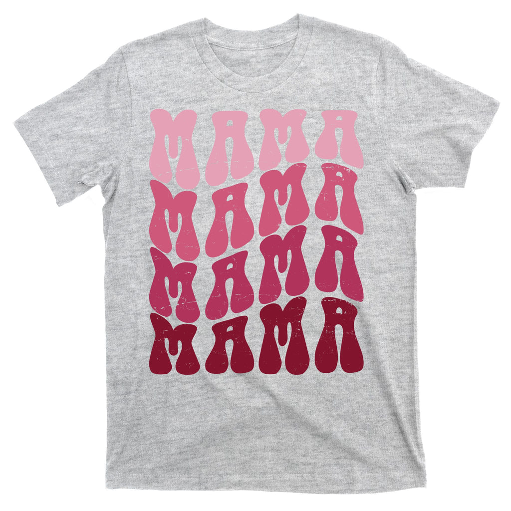 Mama Pink Hippie Retro T-Shirt