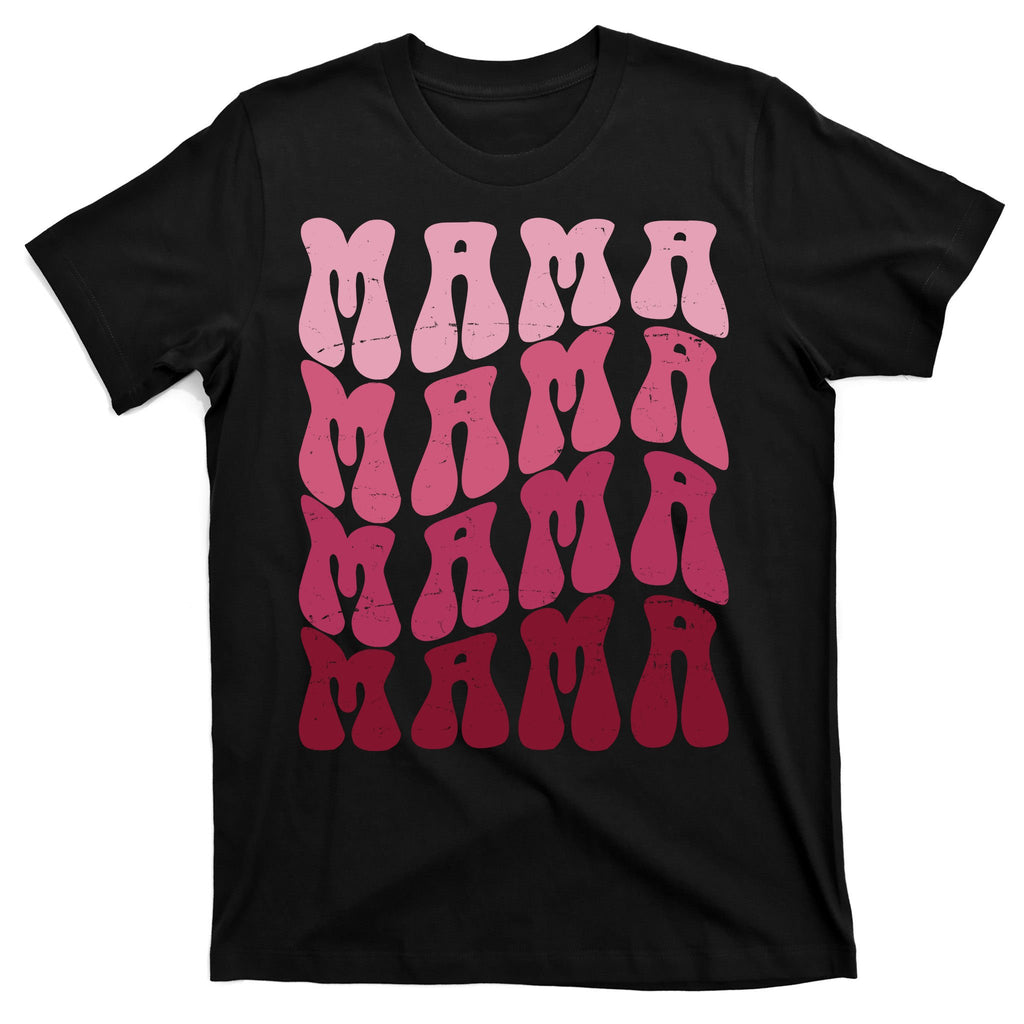 Mama Pink Hippie Retro T-Shirt