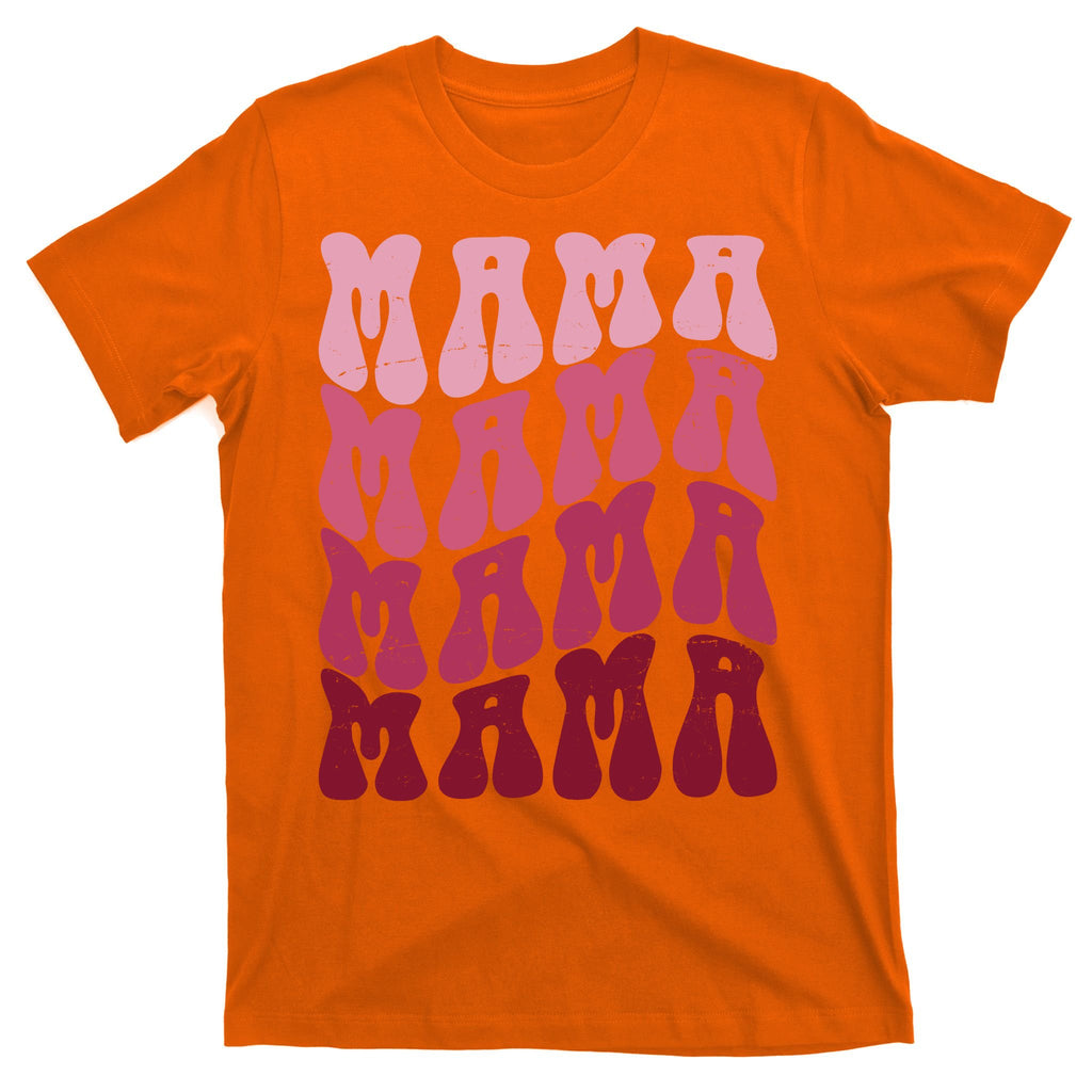 Mama Pink Hippie Retro T-Shirt