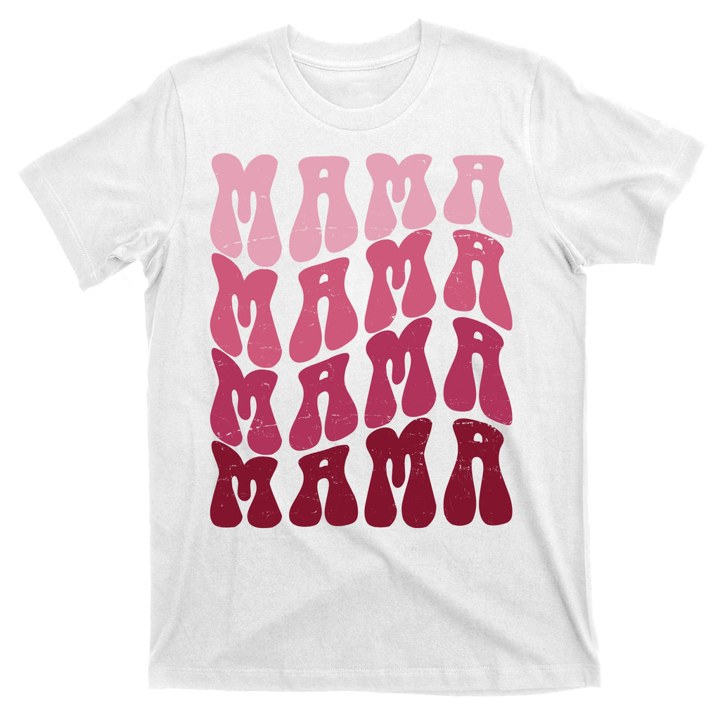 Mama Pink Hippie Retro T-Shirt