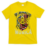 Murica Patriotic Rottweiler 4th Of July Dog T-Shirt
