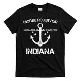 Morse Reservoir Indiana Funny Fishing Camping Summer Gift T-Shirt