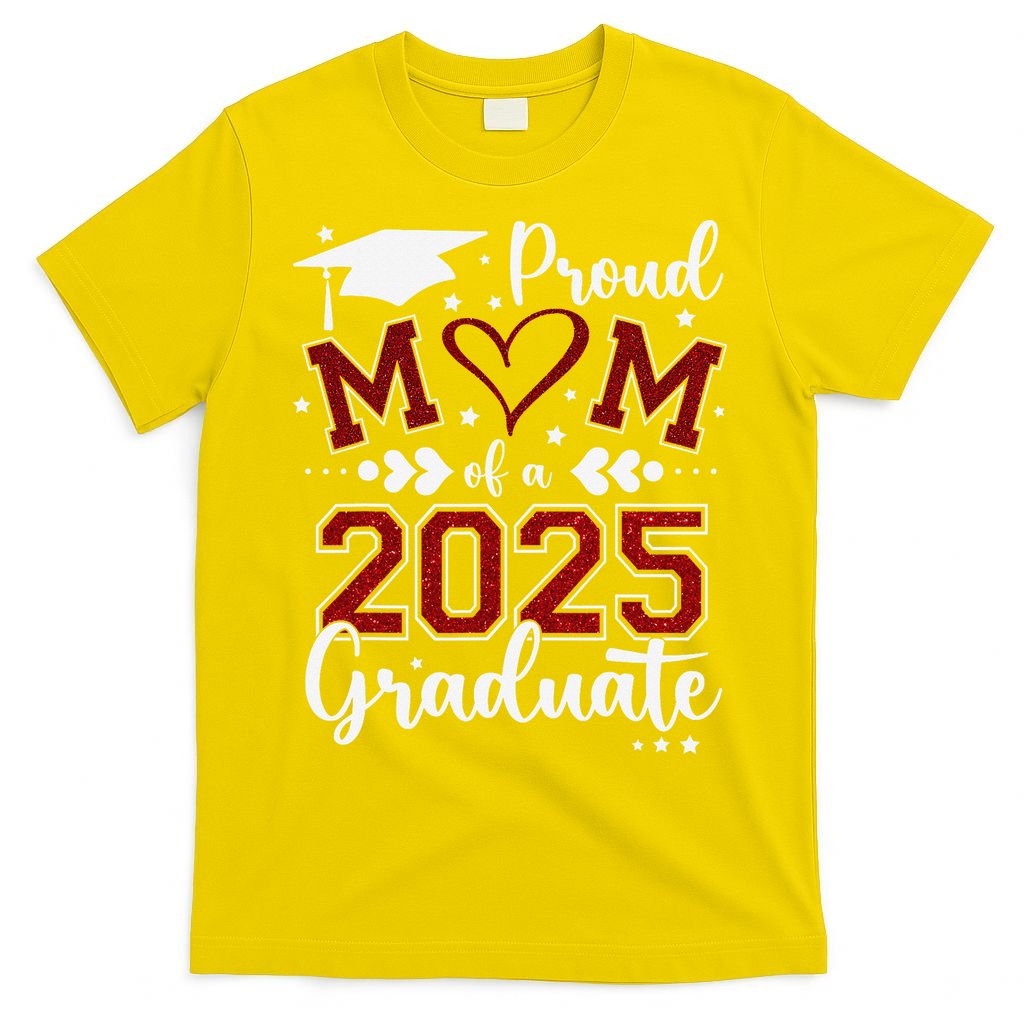Mom Senior 2025 Proud Mom Of A Class Of 2025 Graduate T-Shirt