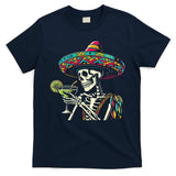 Mexican Skeleton Sombrero Cinco De Mayo Mexican Fiesta Party T-Shirt