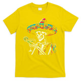 Mexican Skeleton Sombrero Cinco De Mayo Mexican Fiesta Party T-Shirt