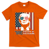 Merica Trump 4th Of July American Flag Republican T-Shirt