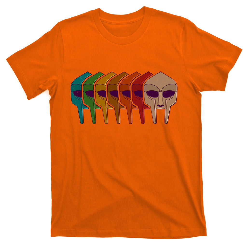 Multi Color MF DOOM Masks T-Shirt