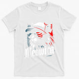 Meowica Usa Merica Cat 4th Of July Funny Patriotic T-Shirt
