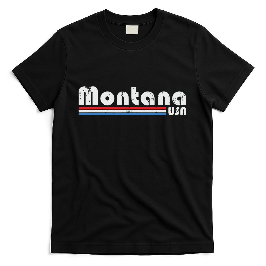 Montana Usa Retro Vintage State Gift T-Shirt