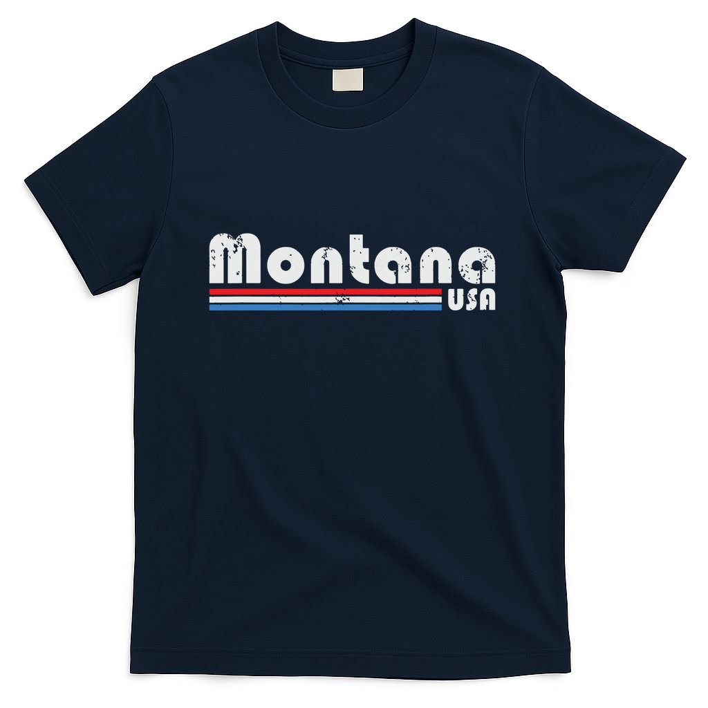 Montana Usa Retro Vintage State Gift T-Shirt