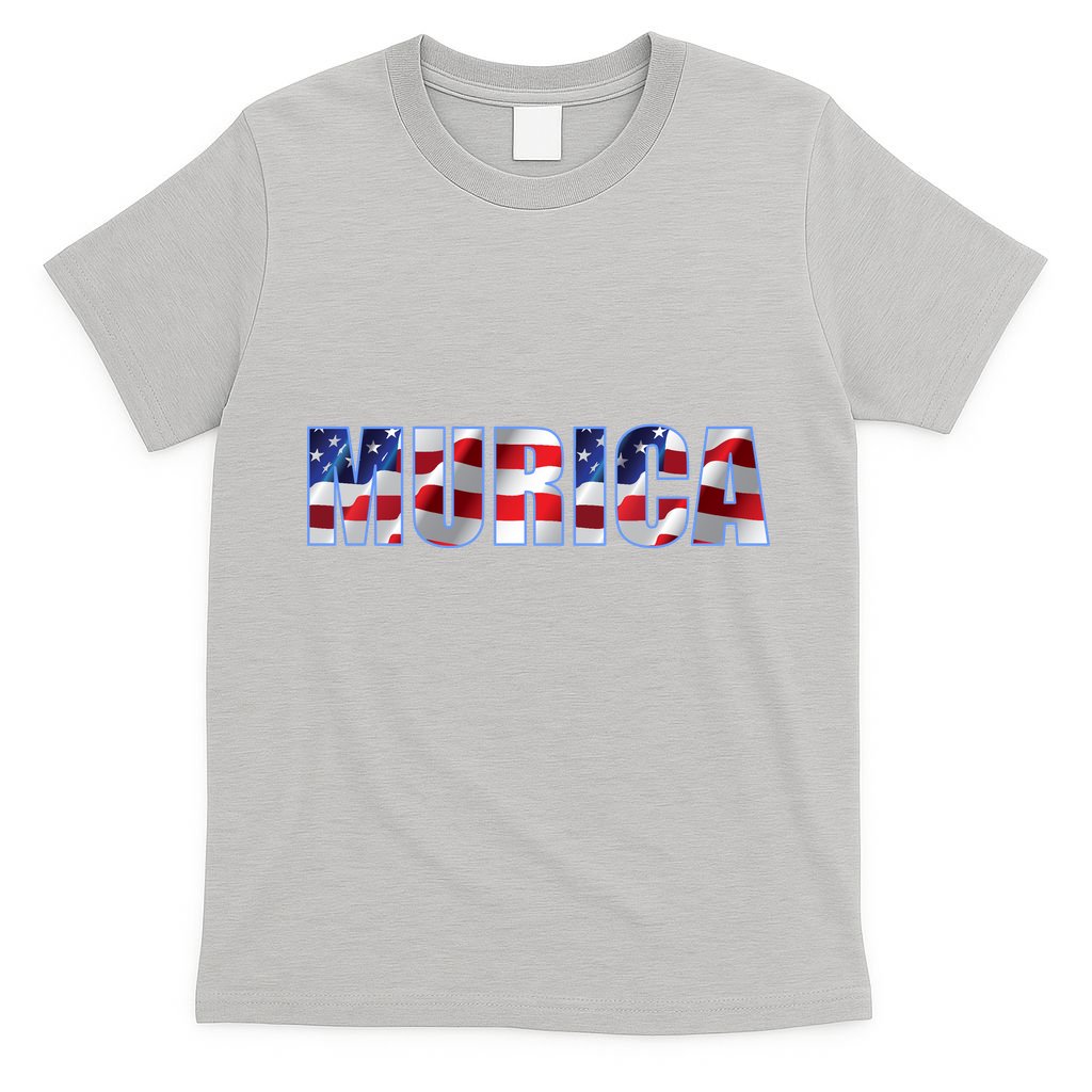 Murica Fourth of July USA Retro Vintage Style T-Shirt