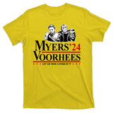 Myers Voorhees 24 Let Us Take A Stab At It Funny Scary T-Shirt