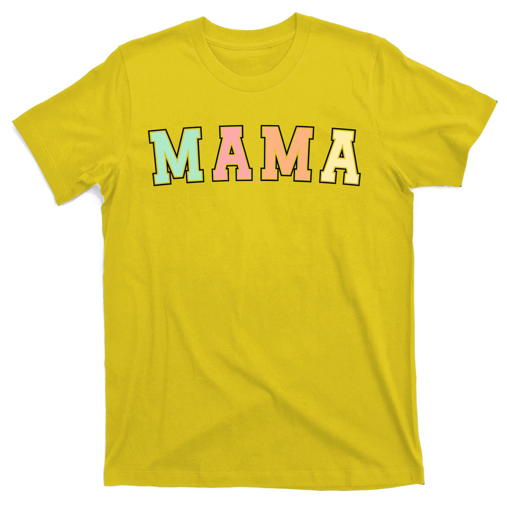 Mama Varsity Cute Mothers Day T-Shirt