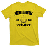 Middlebury Vermont Est 1761 Varsity Logo T-Shirt