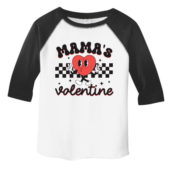 Mamas Valentine Groovy Toddler Fine Jersey T-Shirt