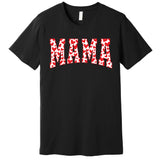 Mama Valentines Heart Valentines Day Premium T-Shirt