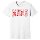 Mama Valentines Heart Valentines Day Premium T-Shirt