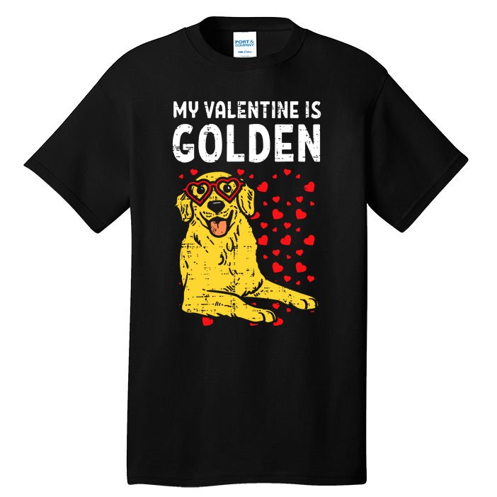 My Valentine Is Golden Tall T-Shirt