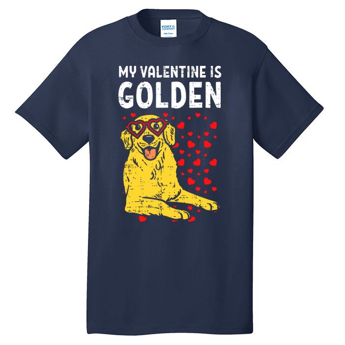 My Valentine Is Golden Tall T-Shirt