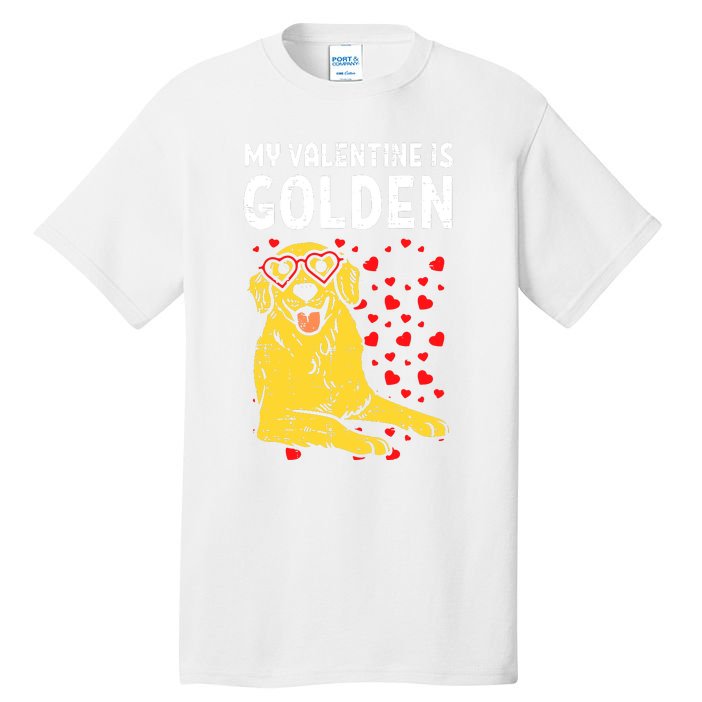My Valentine Is Golden Tall T-Shirt