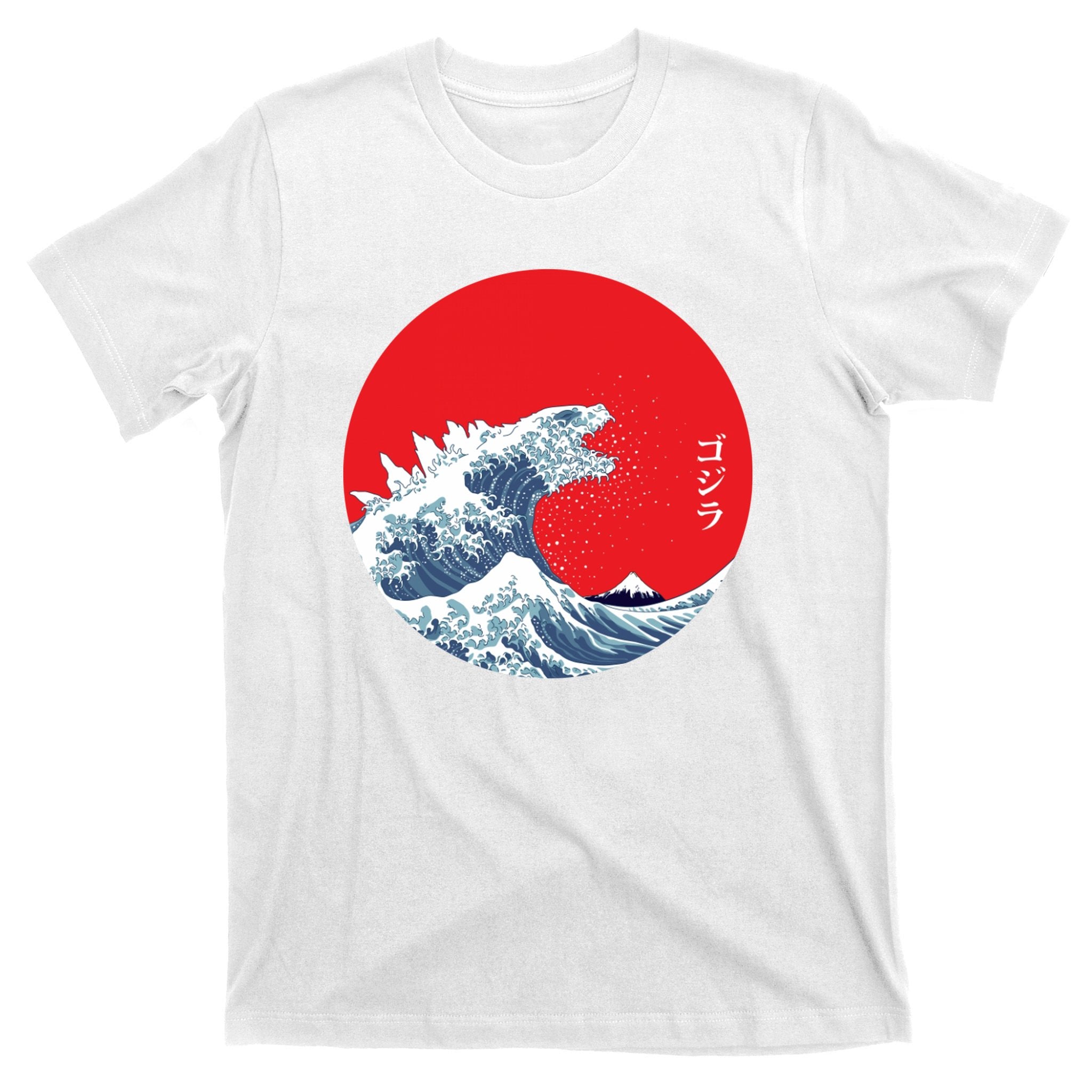 Monster Wave Retro Vintage Classic Japanese Art T-Shirt