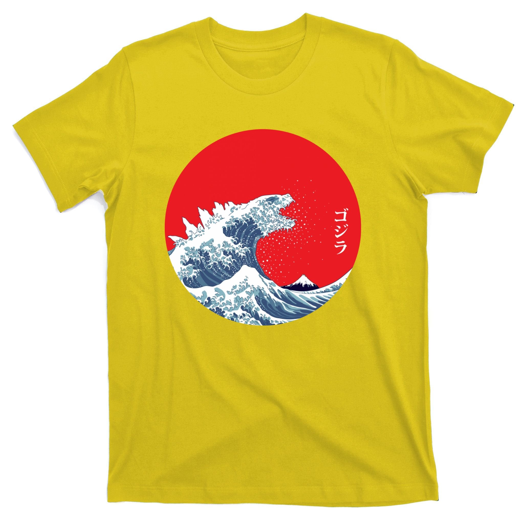 Monster Wave Retro Vintage Classic Japanese Art T-Shirt