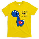 My First 4th of July Cute Dinosaur T-Shirt
