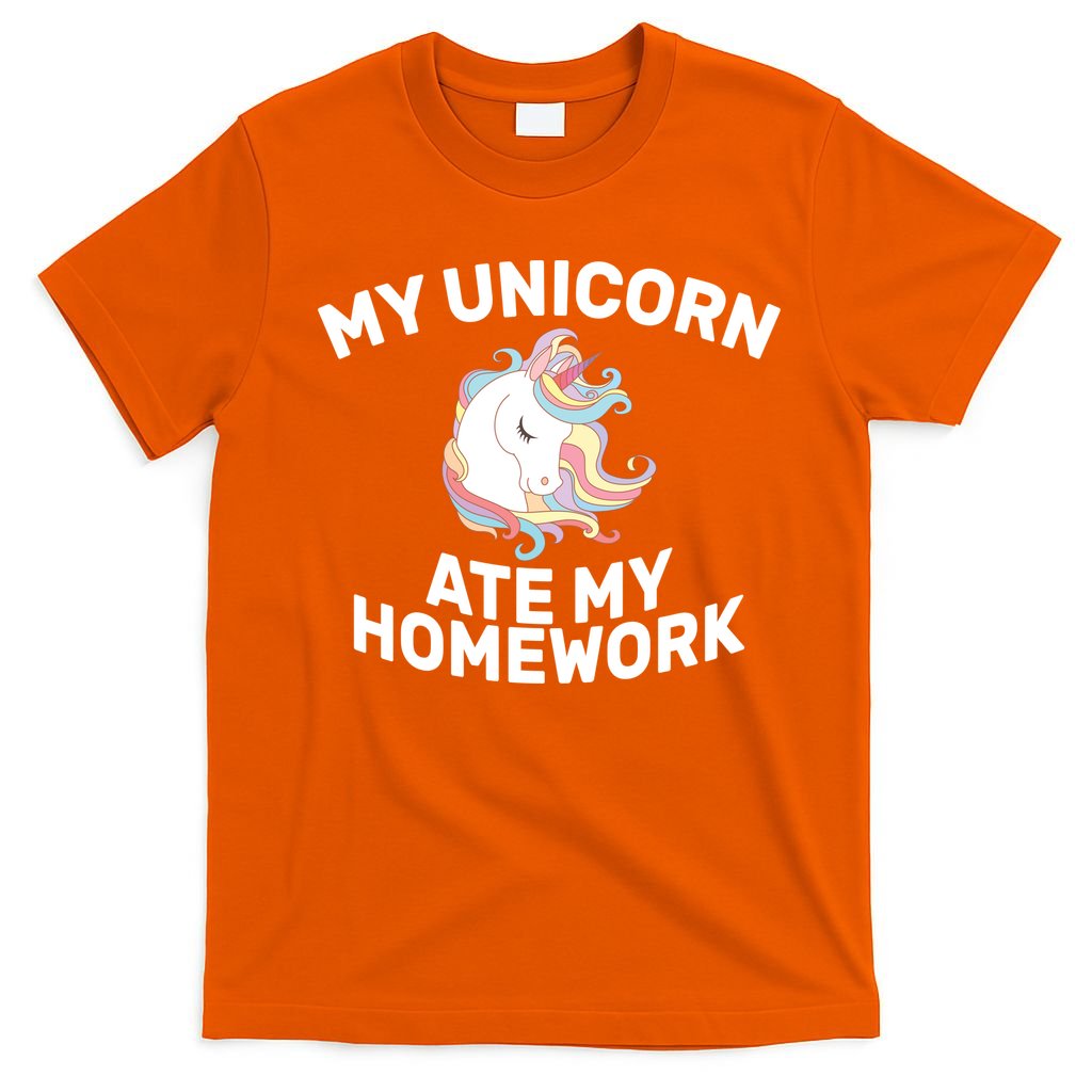 My Unicorn Ate My Homework T-Shirt