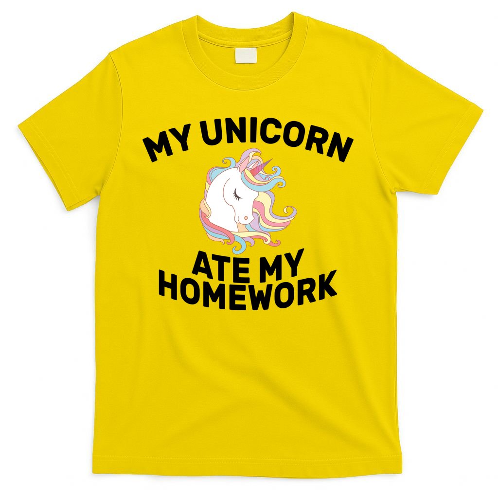My Unicorn Ate My Homework T-Shirt