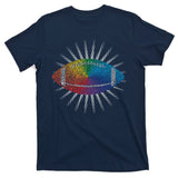 Make Your Mark International Dot Day Rainbow Football T-Shirt