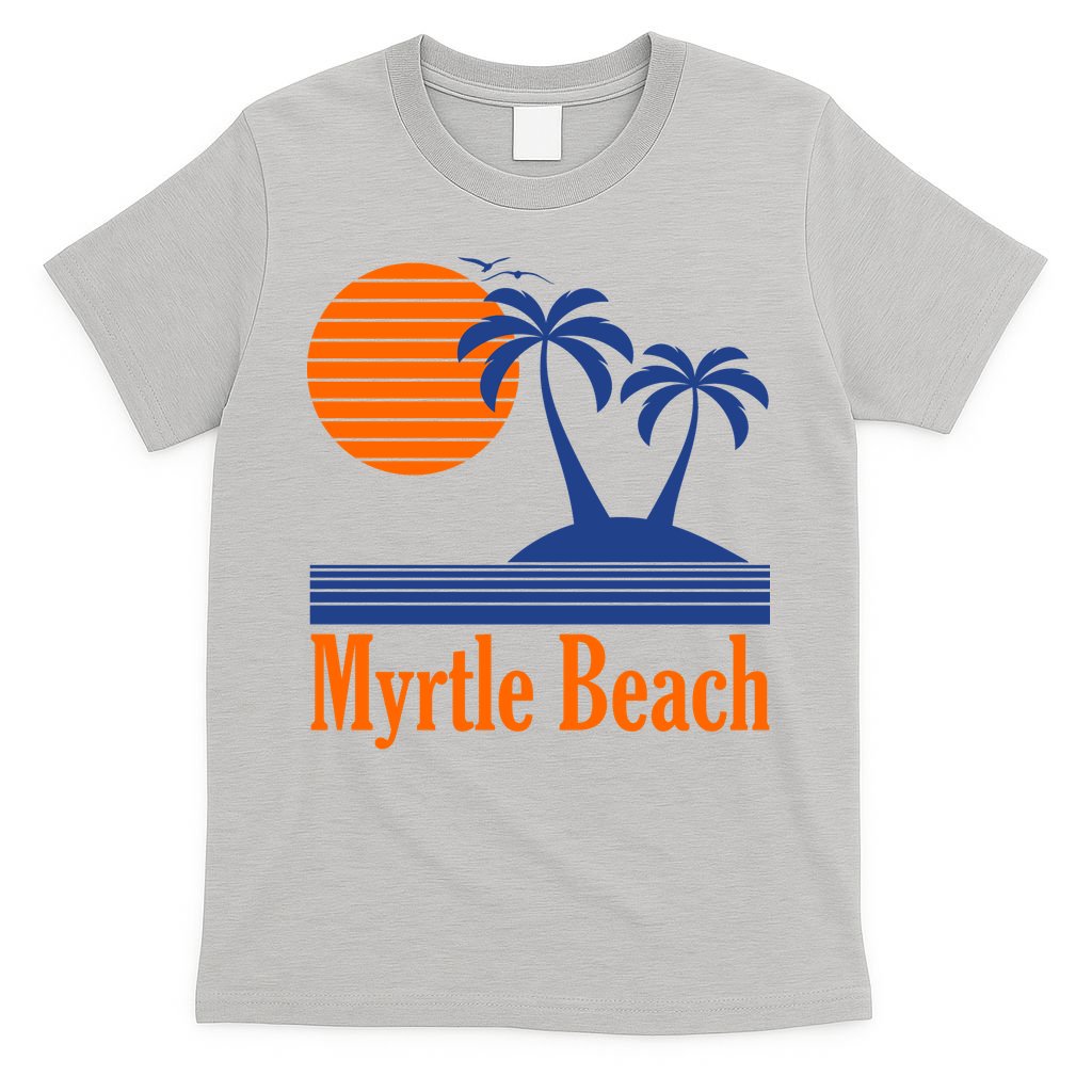 Myrtle Beach Summer Palm Tree T-Shirt