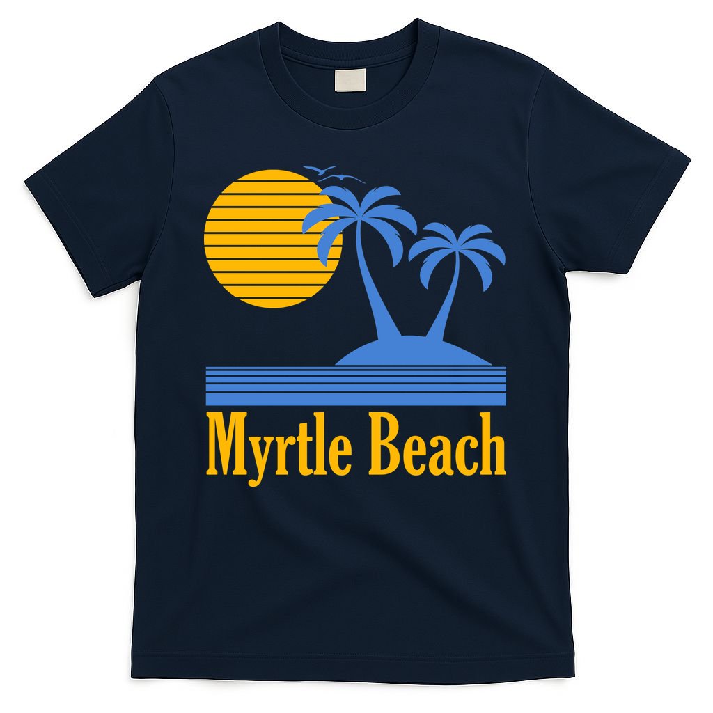 Myrtle Beach Summer Palm Tree T-Shirt