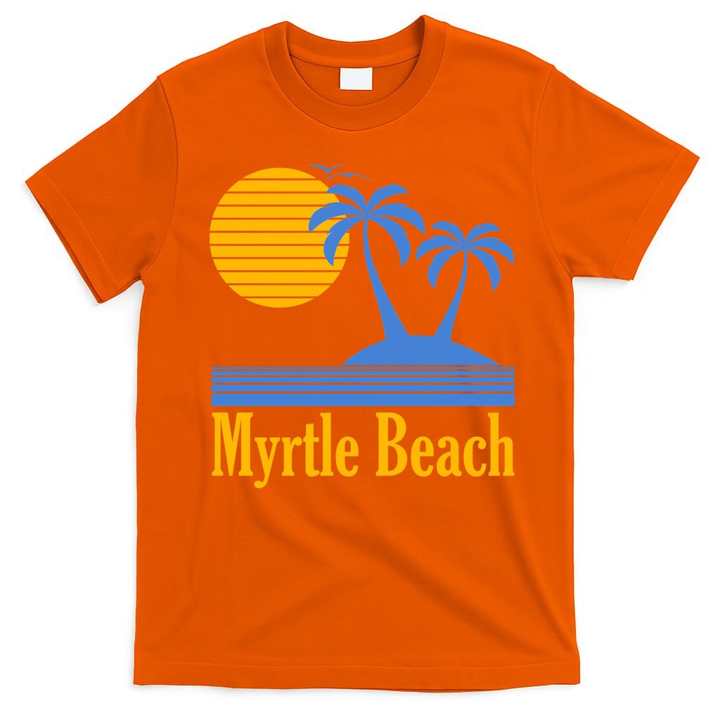Myrtle Beach Summer Palm Tree T-Shirt