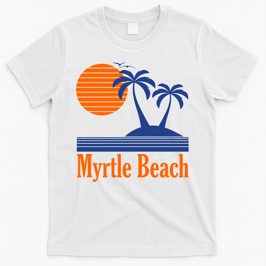 Myrtle Beach Summer Palm Tree T-Shirt