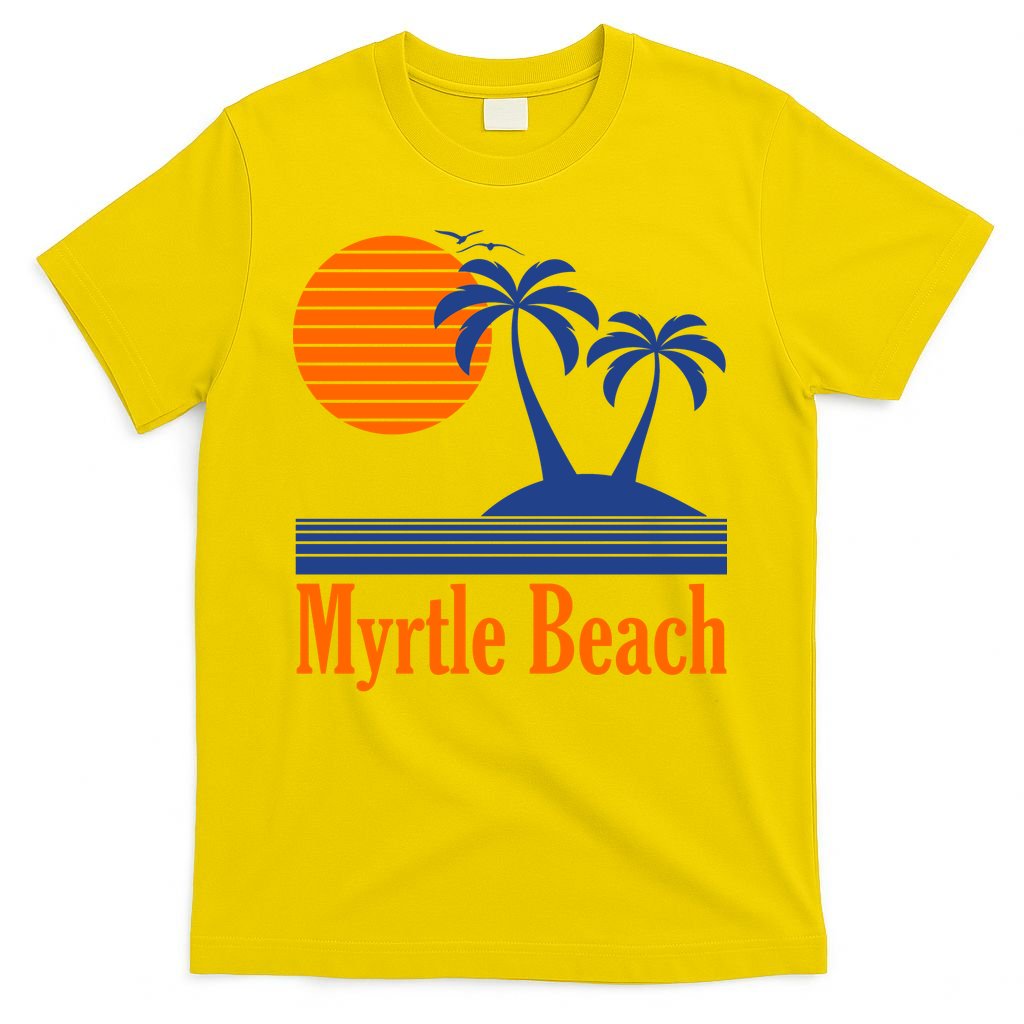 Myrtle Beach Summer Palm Tree T-Shirt
