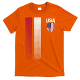 National America Flag USA American Football Fan Soccer Team T-Shirt