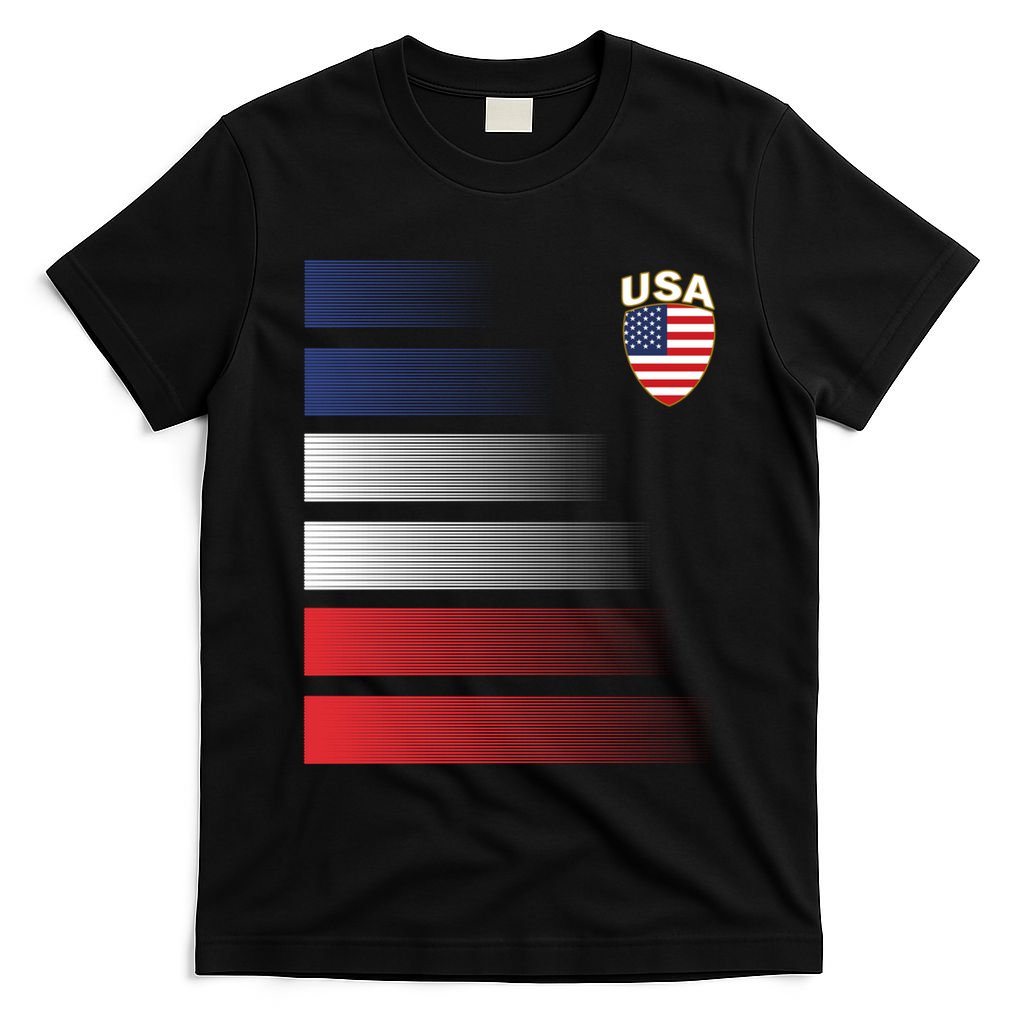 National America Flag American Soccer USA Jersey Fan Team T-Shirt