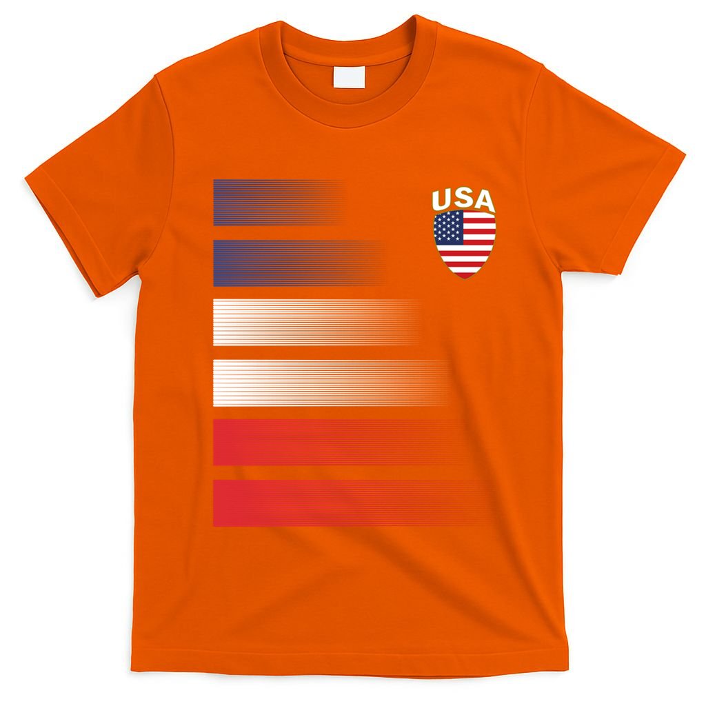 National America Flag American Soccer USA Jersey Fan Team T-Shirt