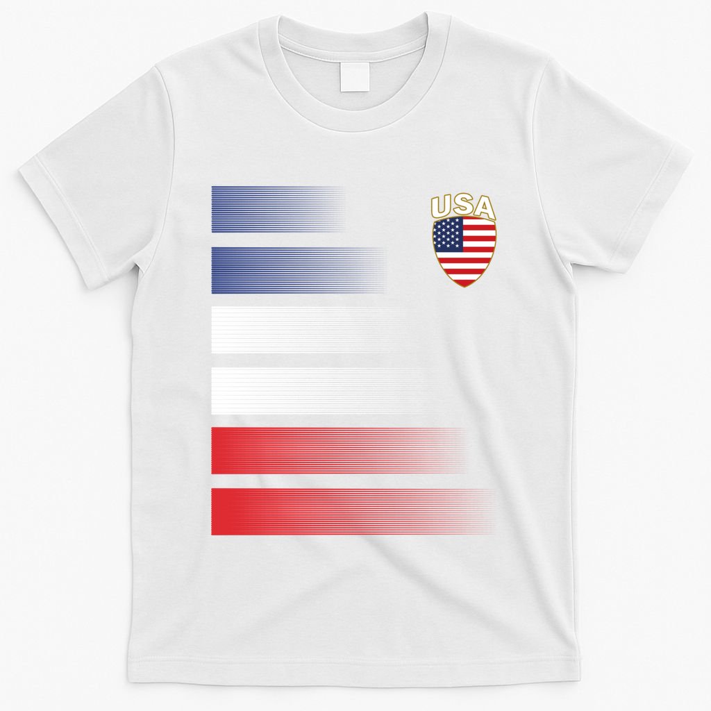 National America Flag American Soccer USA Jersey Fan Team T-Shirt