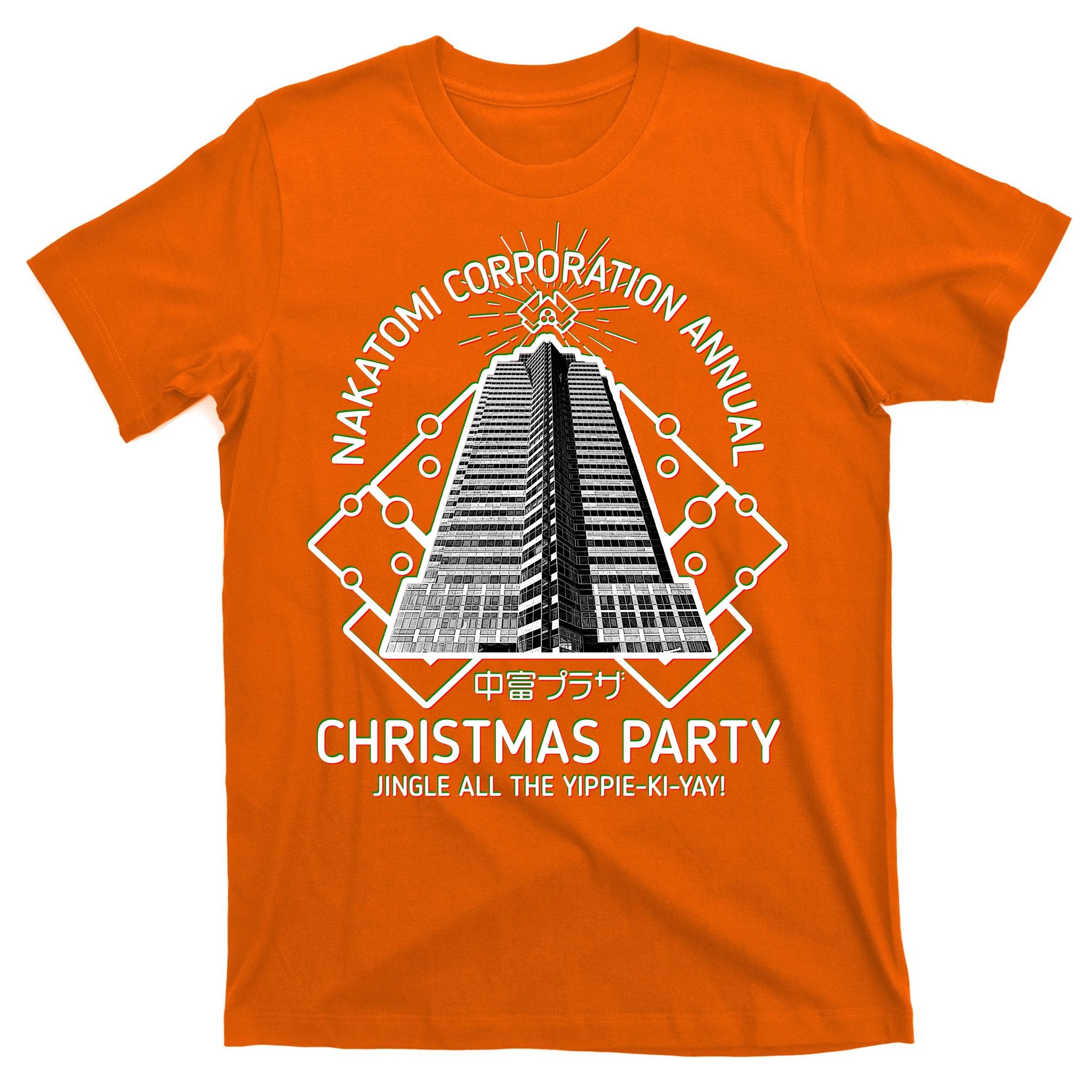 Nakatomi Corporation Annual Christmas Party T-Shirt