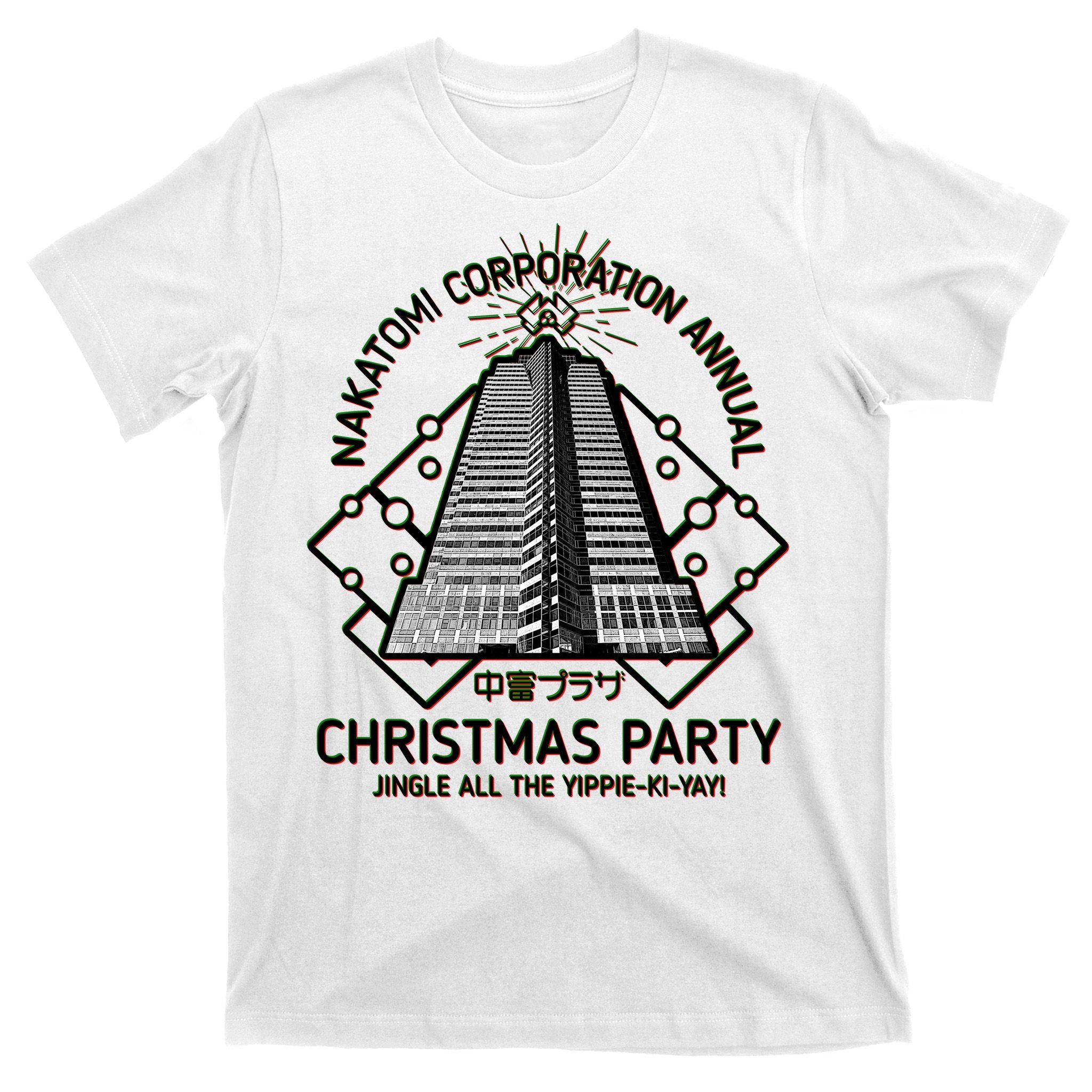 Nakatomi Corporation Annual Christmas Party T-Shirt