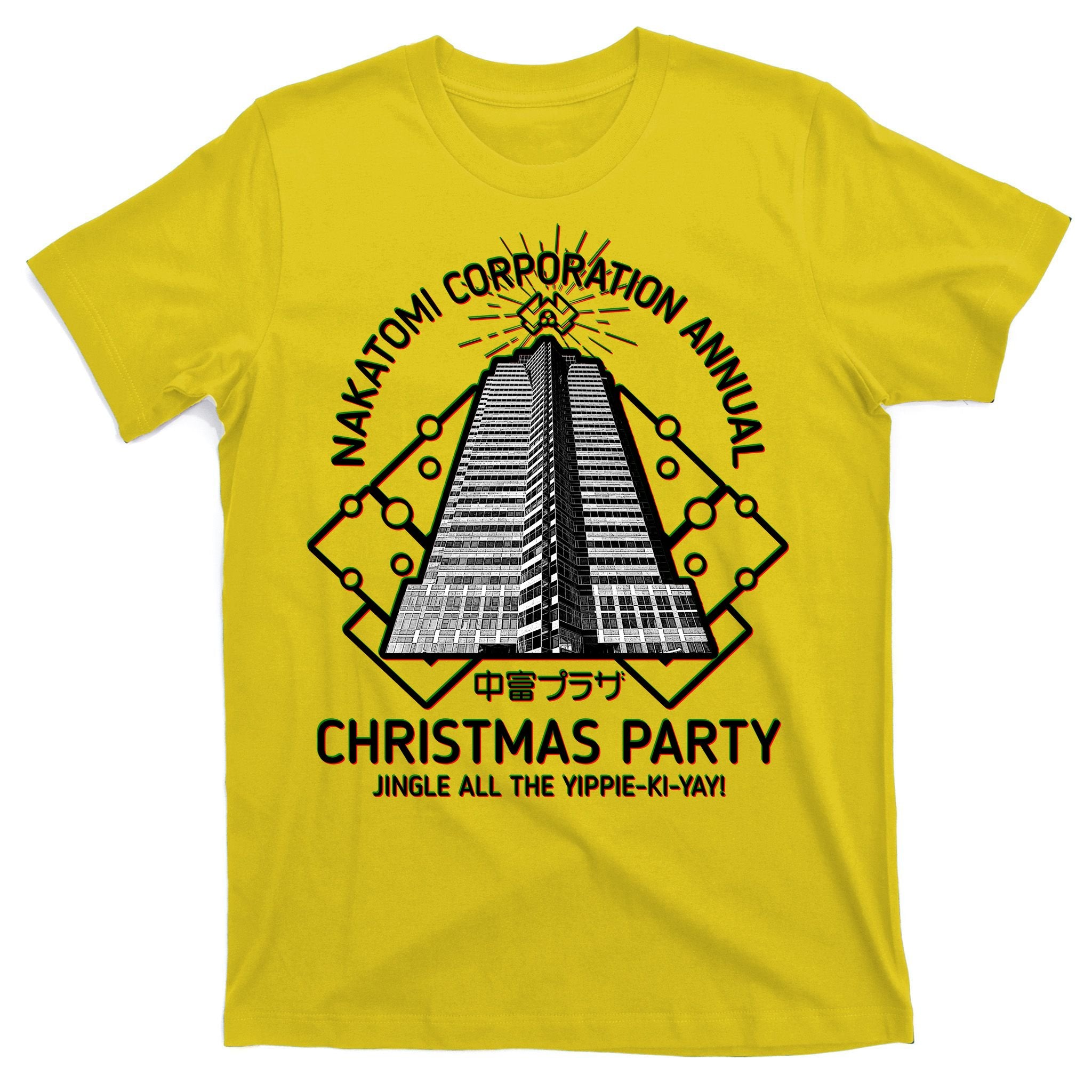 Nakatomi Corporation Annual Christmas Party T-Shirt