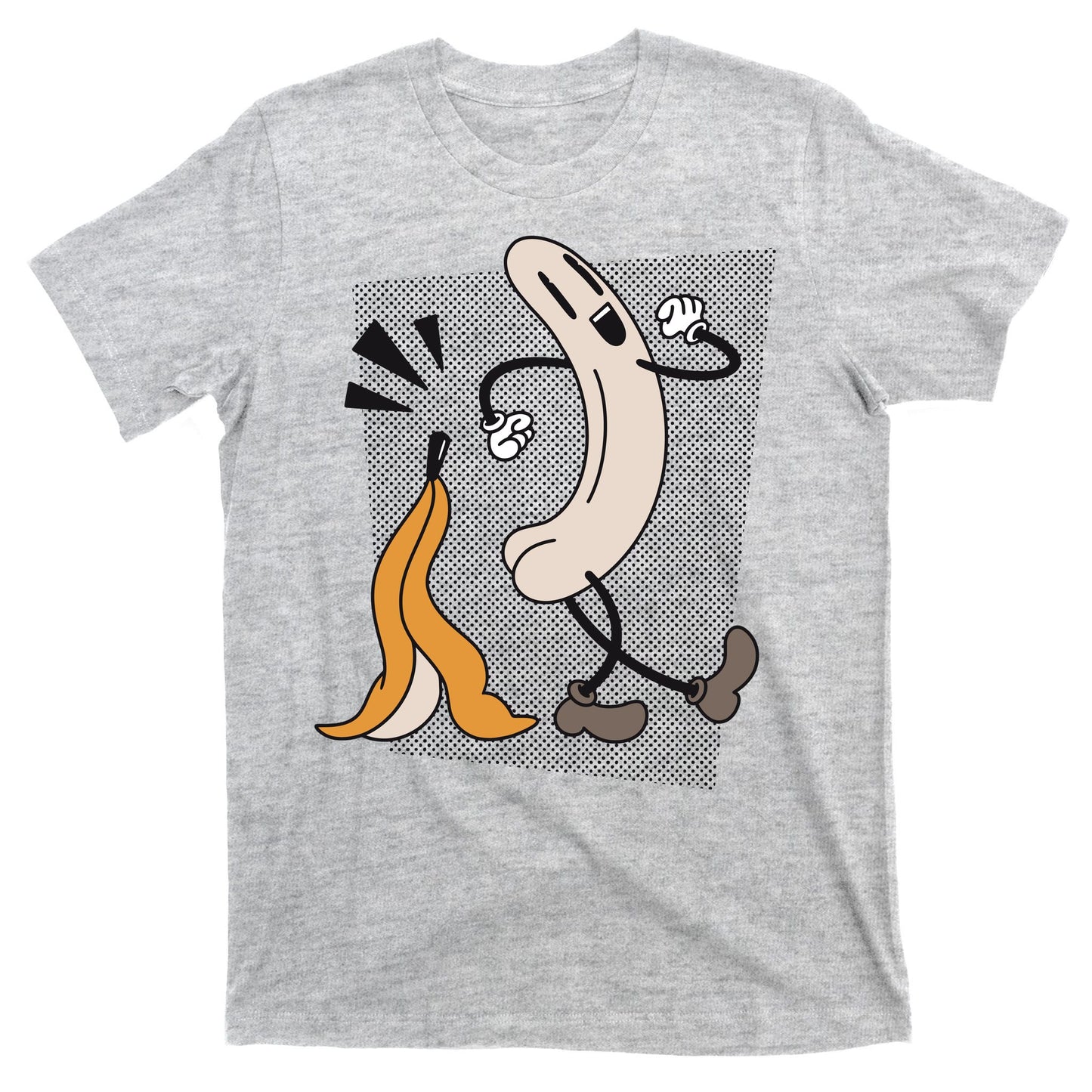 Naked Banana Retro Cartoon T-Shirt