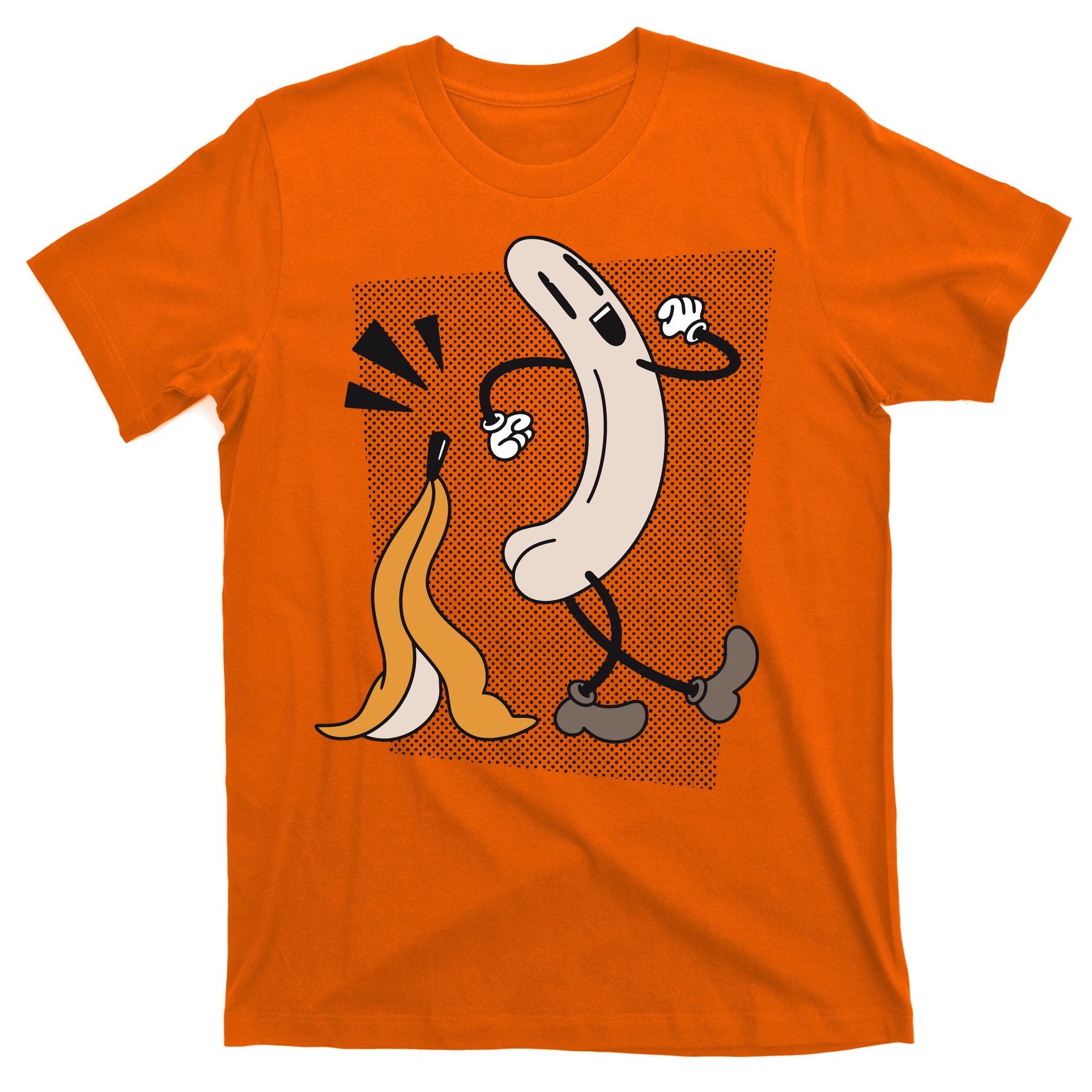 Naked Banana Retro Cartoon T-Shirt