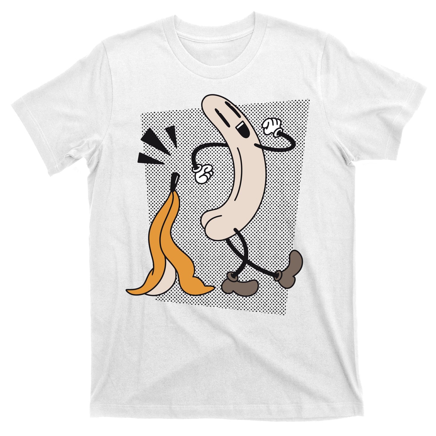 Naked Banana Retro Cartoon T-Shirt